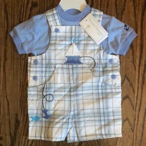 Florence Eiseman boys shortall - NWT